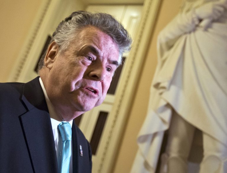 AP file 
Rep. Peter King, R-N.Y., says that it's difficult to determine what phone numbers could be linked to those involved in a terrorism case without the full set of numbers.