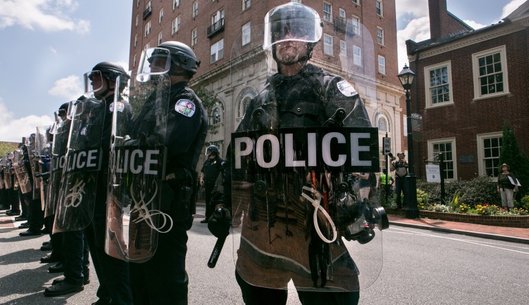 The first failing was that of Virginia Gov. Terry McAuliffe, Charlottesville Mayor Mike Signer, and the police in failing to separate the Nazis from the counter-protesters who showed up to meet them. (Graeme Jennings/ Washington Examiner)