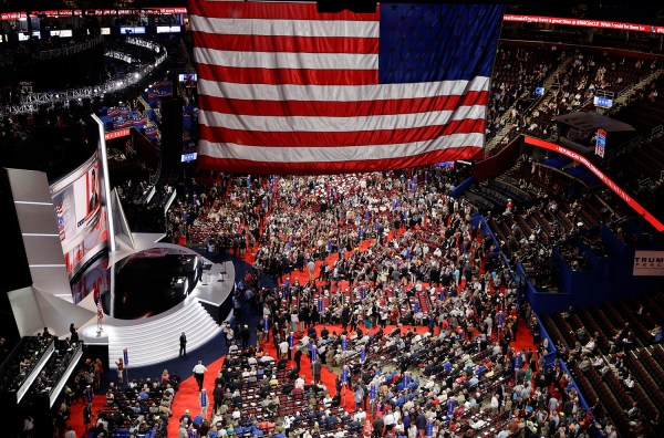 GRAPHIC: Where pro-Trump vs. anti-Trump state delegations are sitting on the convention floor