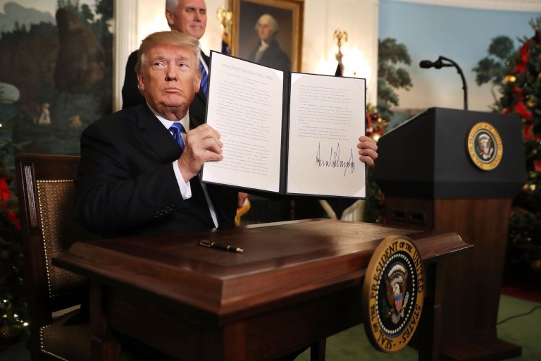 Jerusalem Is Israel’s Capital, Trump Says, in ‘Recognition of Reality’