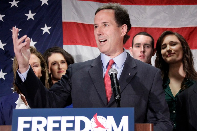 Rick Santorum suspends GOP presidential campaign