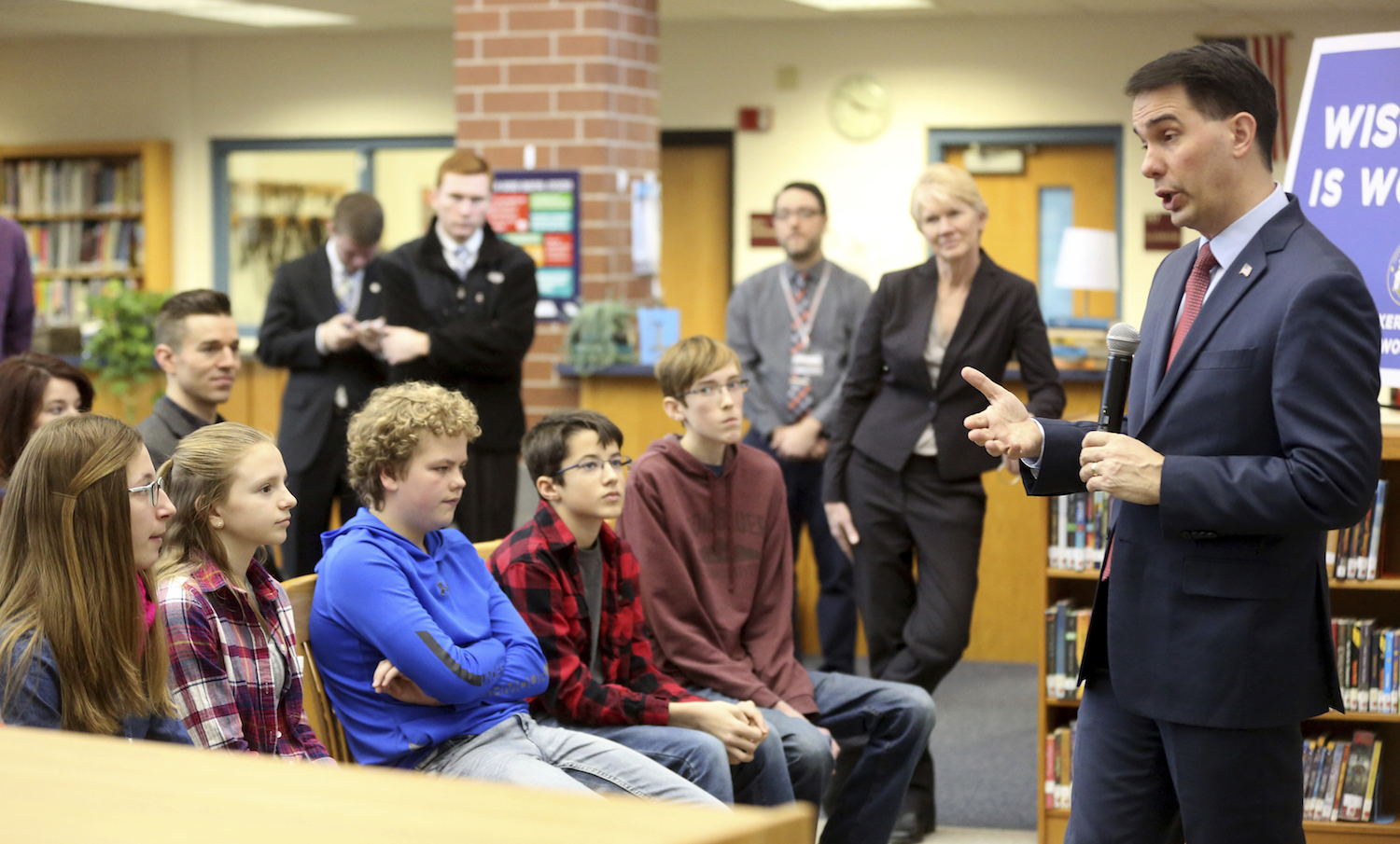 A lesson from Walker: Produce results, and those angry town halls won’t matter so much