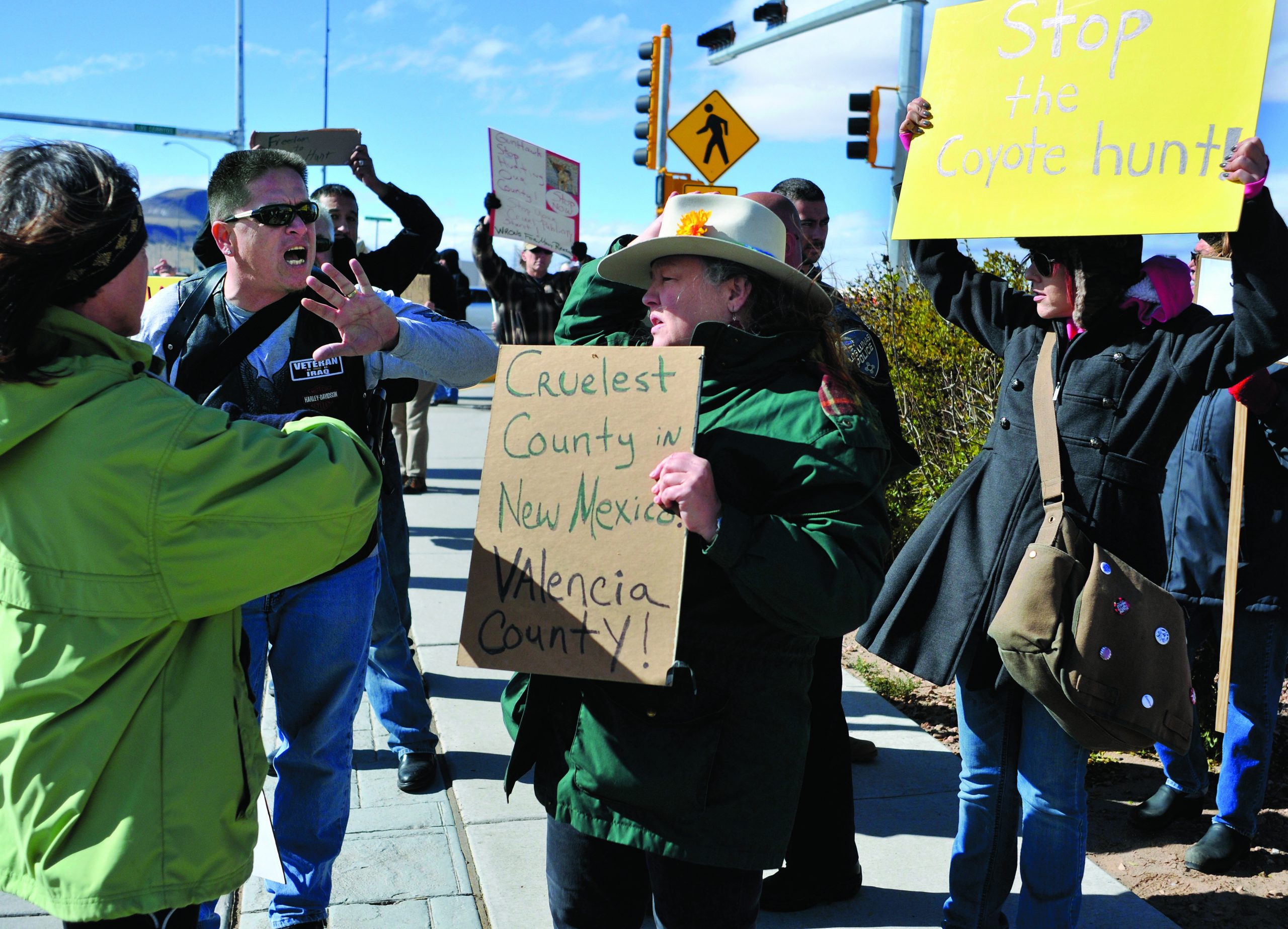 No protesters, just 1 kill at NM coyote contest