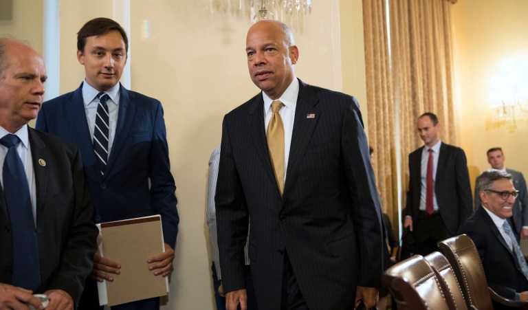 The Homeland Security secretary's address to the terrorist-aligned group isn't sitting well with Congress. (AP Photo/Evan Vucci)