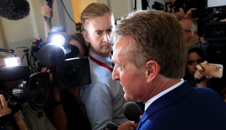 The base's desire is a base desire, and an inchoate one. (AP Photo/Manuel Balce Ceneta)