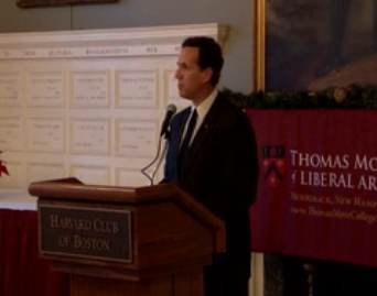 Santorum: Kennedy’s religion speech was a mistake