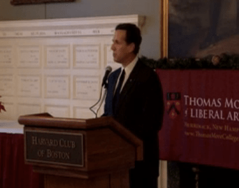 Santorum: Kennedy’s religion speech was a mistake