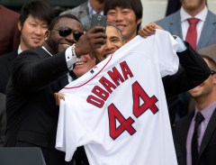 Obama champions ‘Boston strong’ World Series