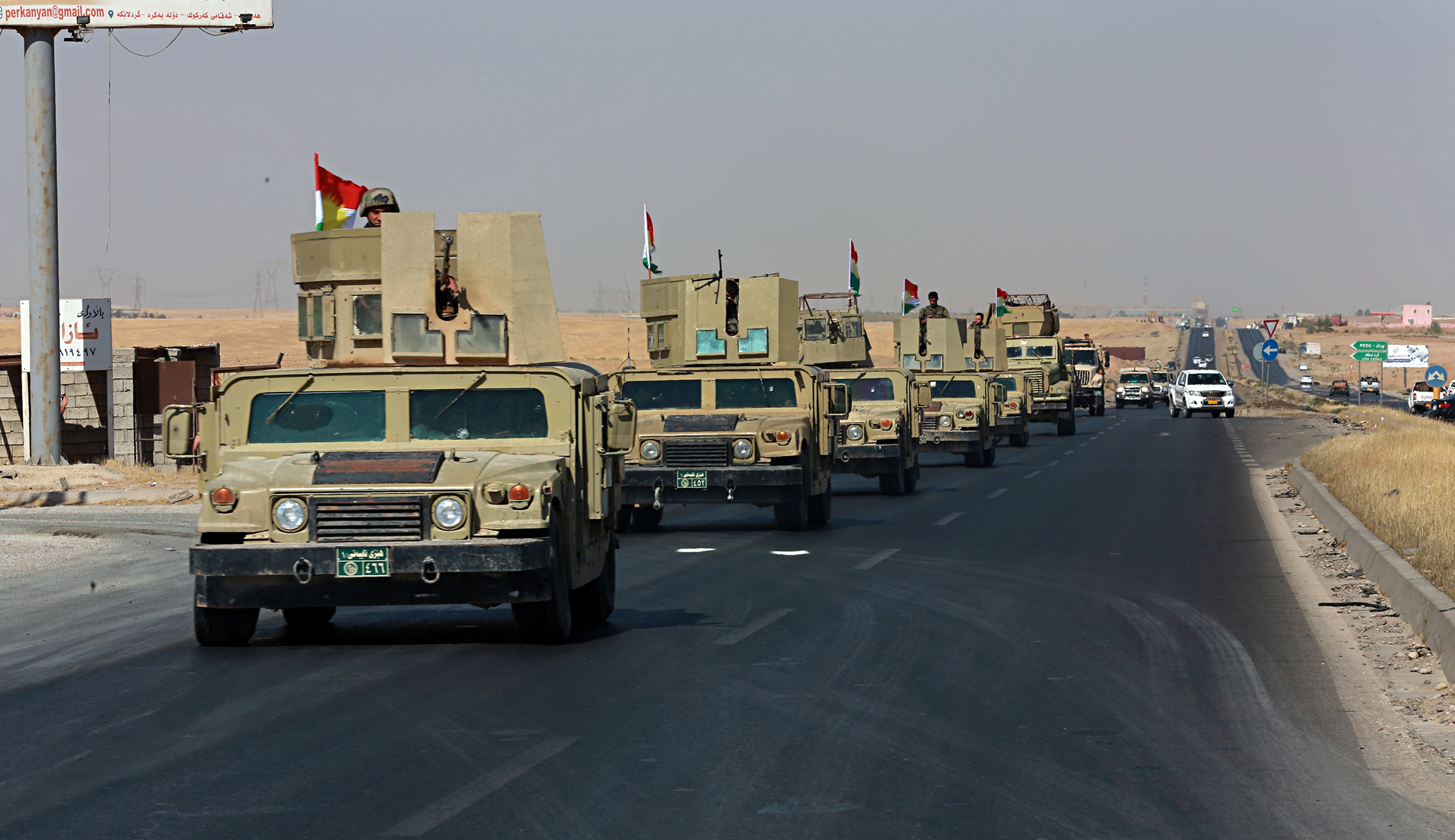 US must not let Iran cut off the Kurdish controlled Iraq-Syria border
