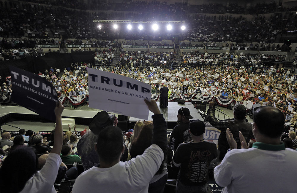 Trump tackles Clinton’s emails, calls Bernie a ‘commie’
