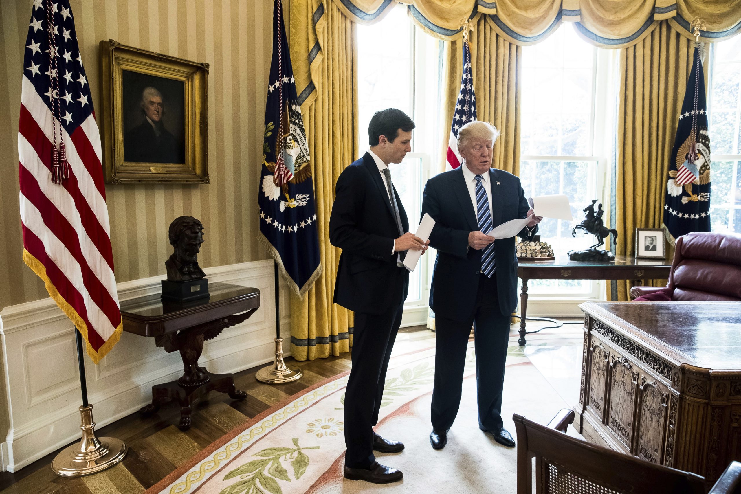 Left turns guns on Jared Kushner, want security clearance suspended