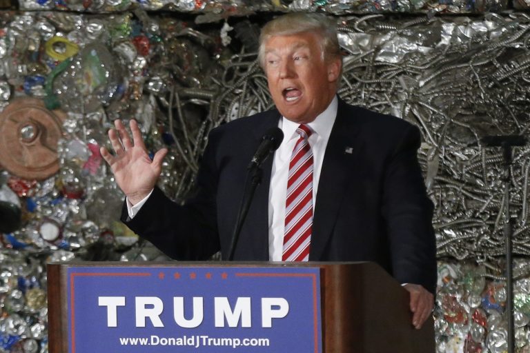 The presumptive Republican presidential nominee urged Americans to 