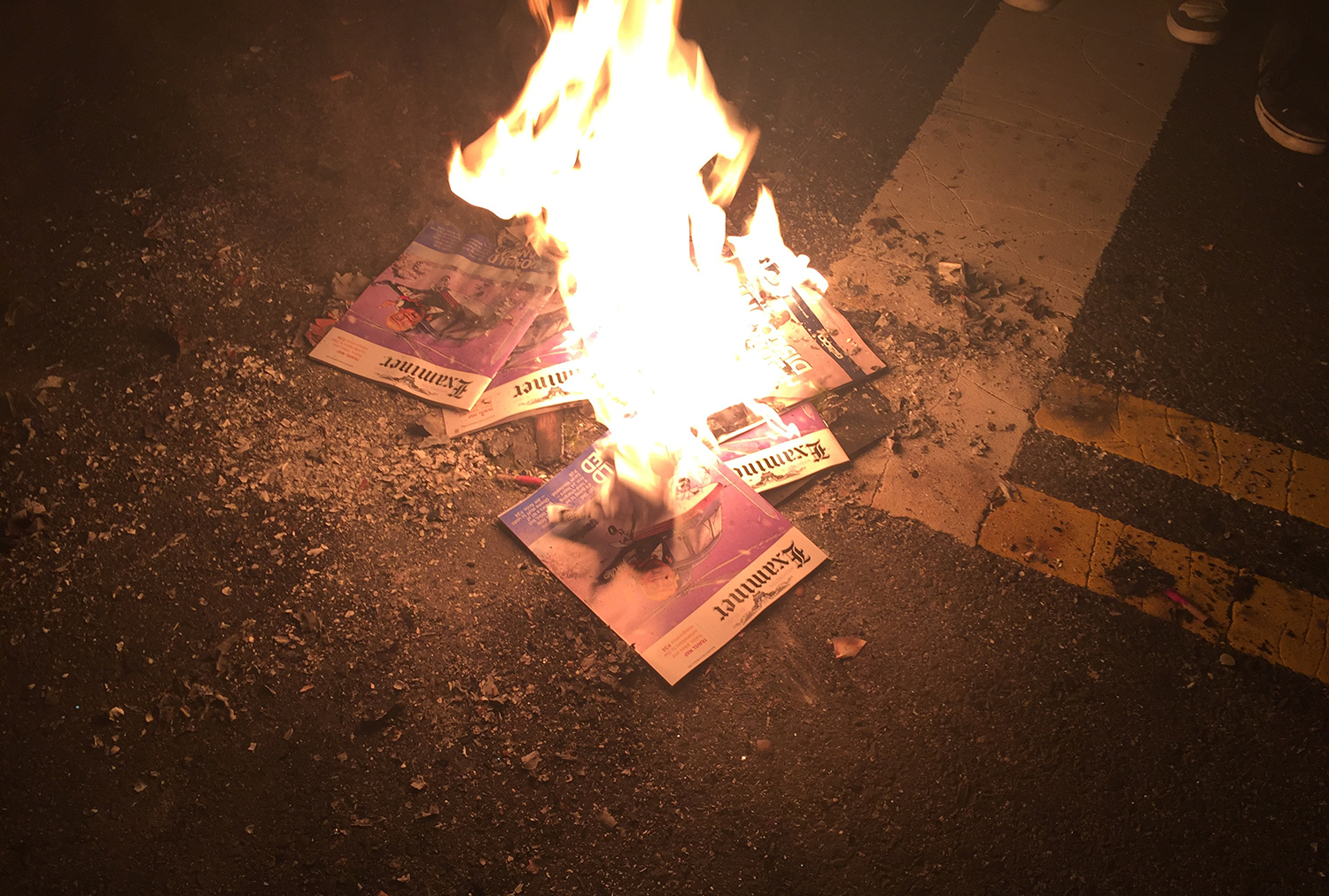 Report: The kid who burned Washington Examiner magazines is Drew Carey’s son