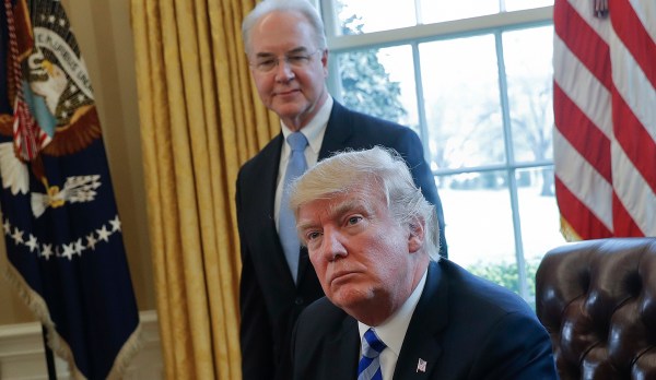 Tom Price’s private flight reimbursement may not save him from Trump’s wrath