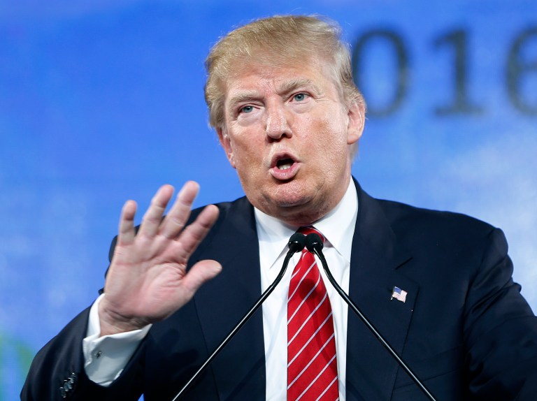 Trump's rivals for the 2016 GOP presidential nomination pounced on the reality TV star's assertion that McCain is only a war hero because he got captured. (AP Photo)