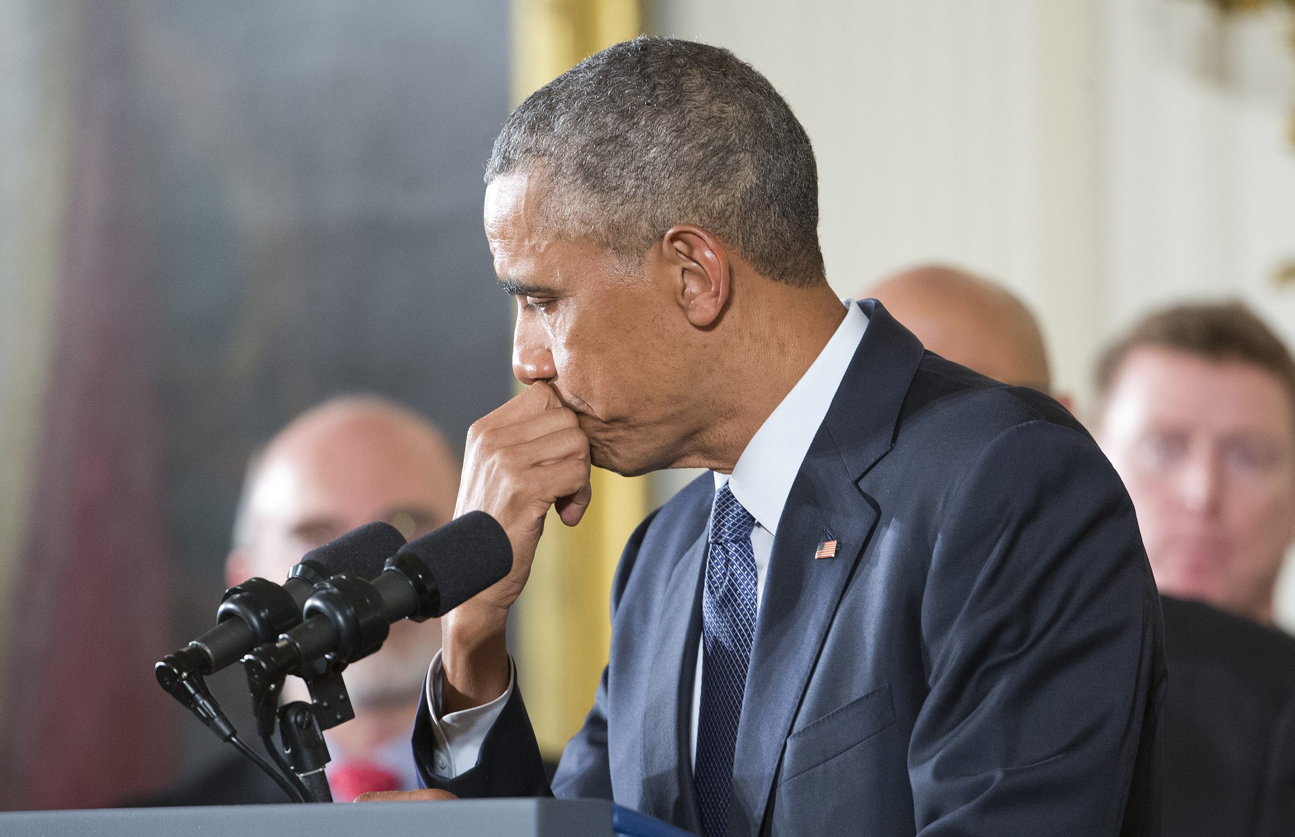 Watch: Obama tears up talking about Newtown shooting