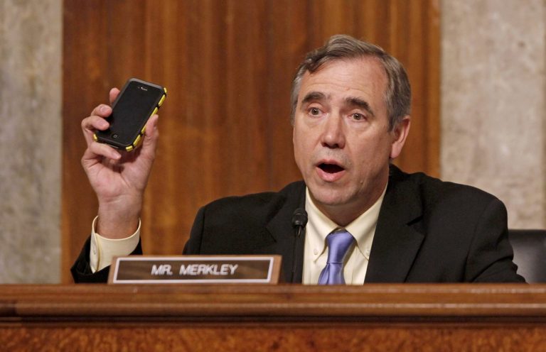 A spokeswoman for Sen. Jeff Merkley complained Friday that a new television ad accusing the Oregon Democrat of being an unproductive legislator is 