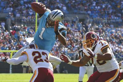 Redskins have no equal and opposite reaction against Newton, Panthers