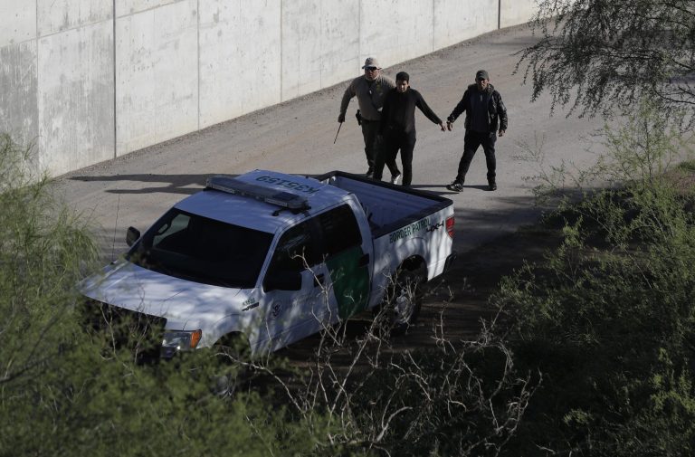 At issue are whether the Fourth Amendment applies and whether the Mexican teen's parents can sue. (AP Photo/Eric Gay)