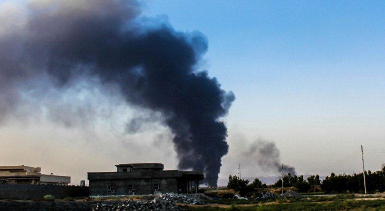 Thousands of teapots are in use around Islamic State strongholds in Syria, but have only recently popped up around the heavily damaged Iraqi oil fields, according to Stratfor's senior analyst Omar Lamrani. (AP Photo)