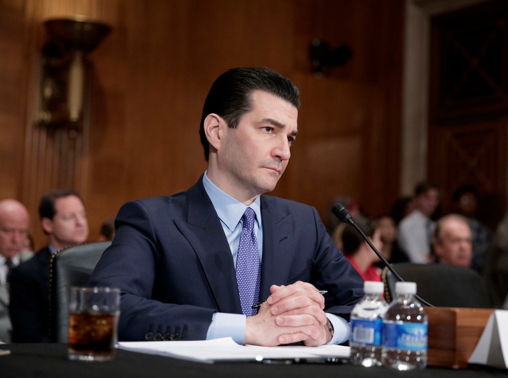 Senate panel to vote on Gottlieb for FDA chief next week