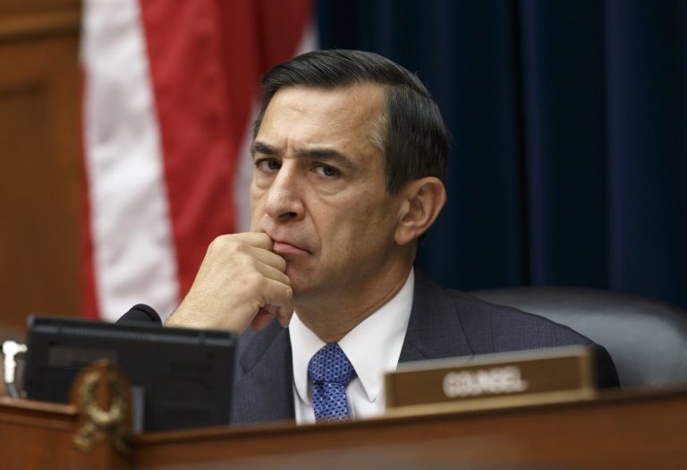 House Oversight Committee Chairman Rep. Darrell Issa, R-Calif. listens on Capitol Hill in Washington, Tuesday, Sept. 30, 2014. (AP Photo/J. Scott Applewhite)