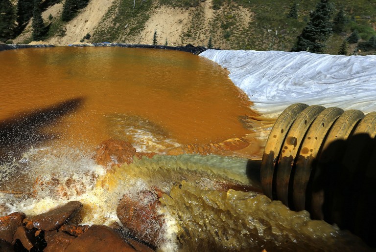New Mexico first to sue the EPA for spilling three million gallons of toxic sludge into the state's waterways last year. (AP Photo/Brennan Linsley, File)