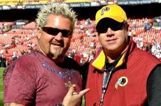 Sightings: Fieri tailgates, Deen orders in