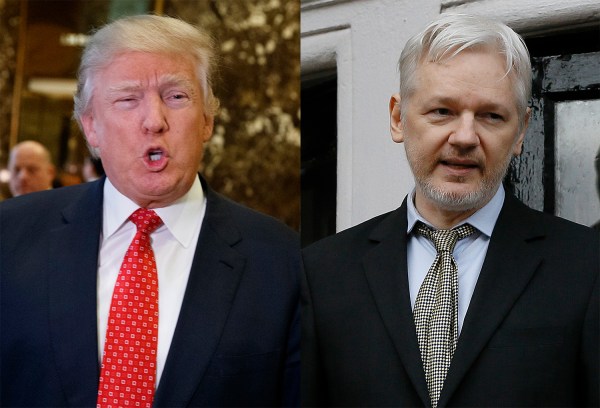 Trump: ‘I don’t know anything’ about Julian Assange