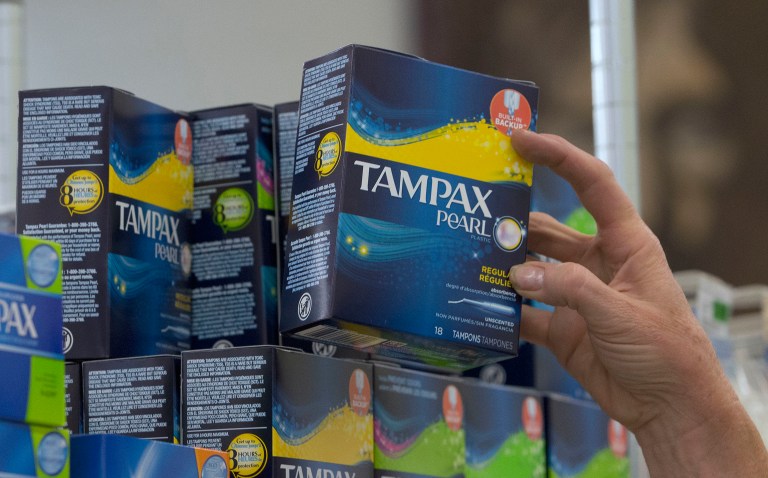 California Gov. Jerry Brown vetoed a bill Tuesday that would have repealed the sales tax on tampons and sanitary napkins in the state. (AP Photo/Rich Pedroncelli)