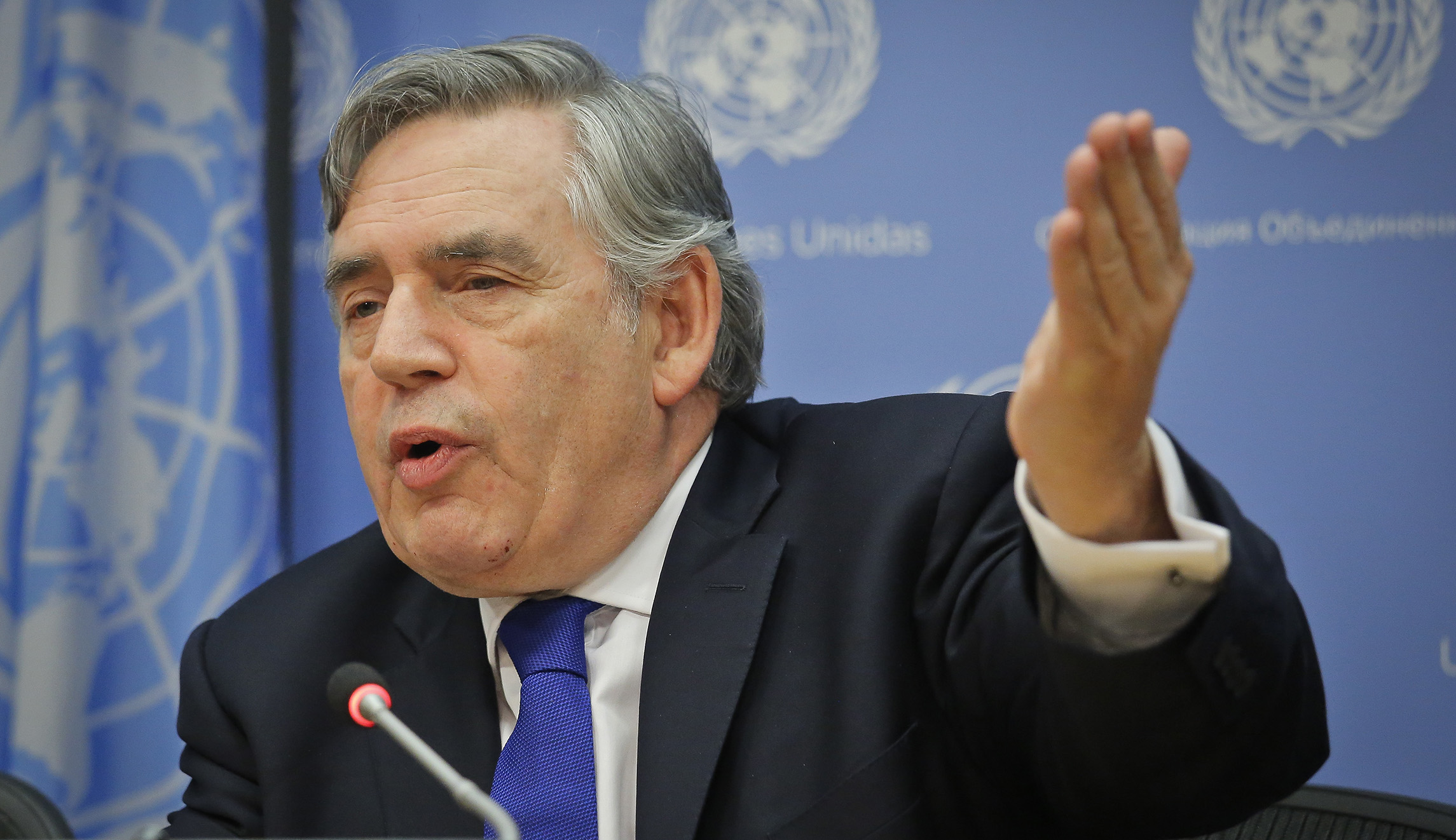Former British Prime Minister Gordon Brown is rewriting the history of the Iraq War