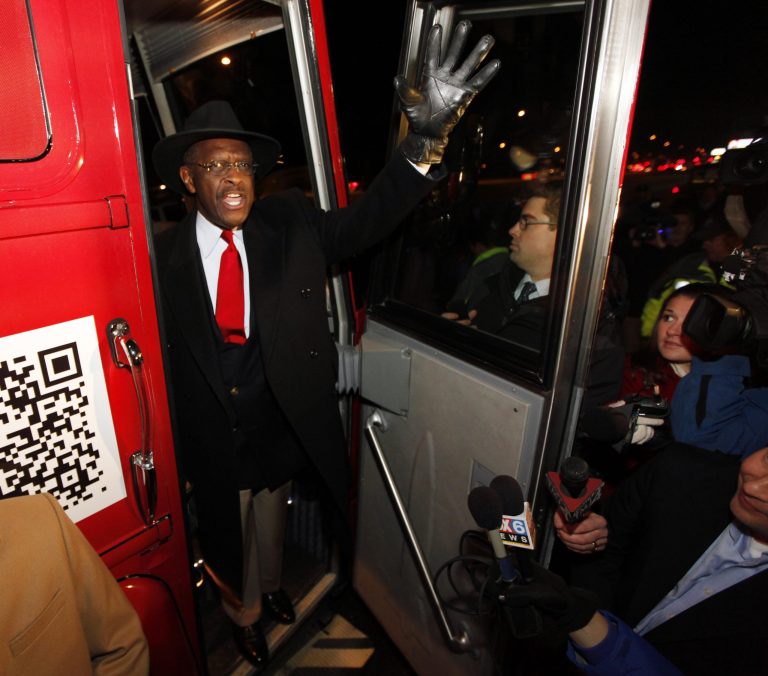 Cain is in Wisconsin for Monday Night Football