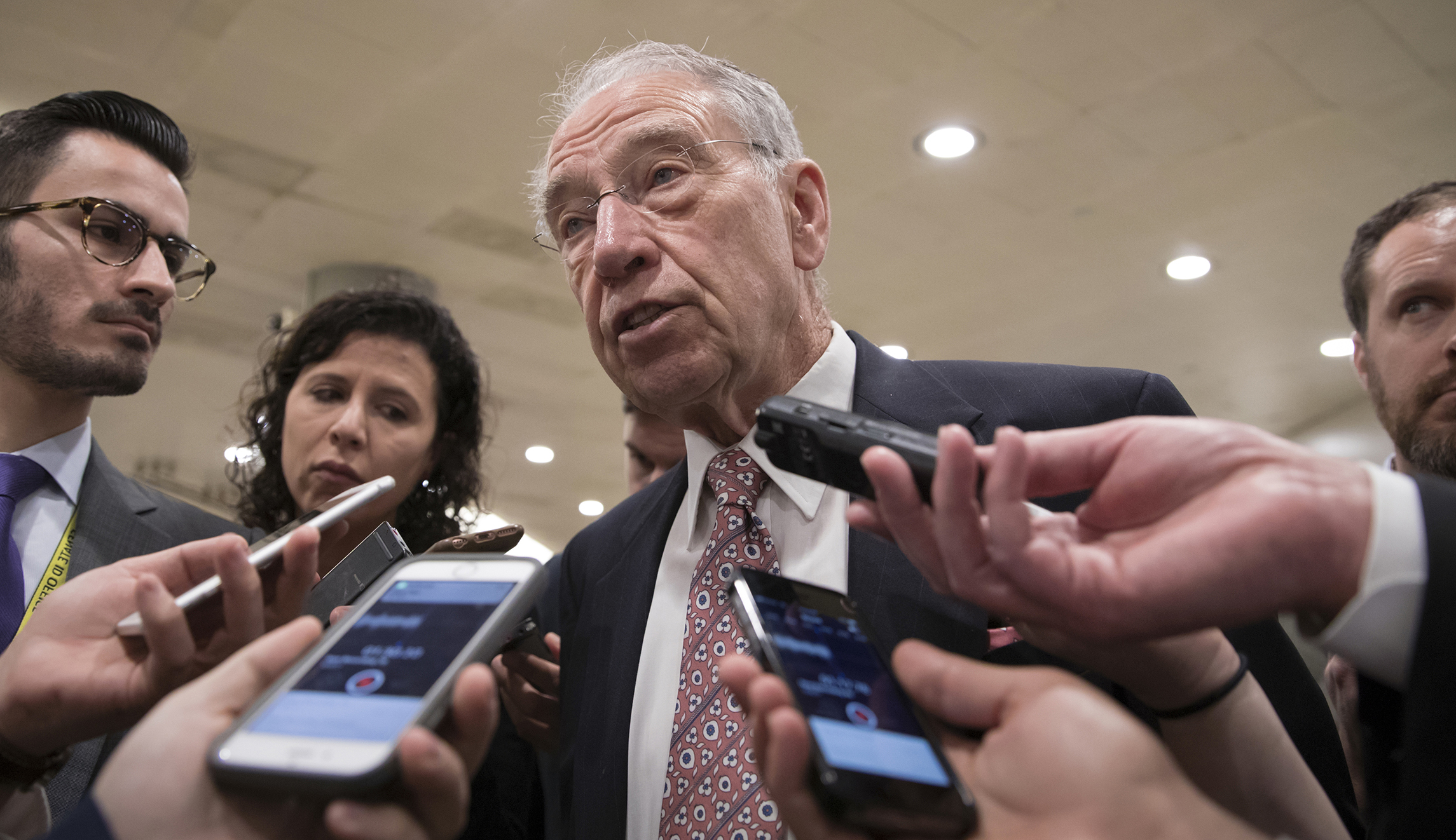 Chuck Grassley to Fusion GPS: If you want transparency, testify in public