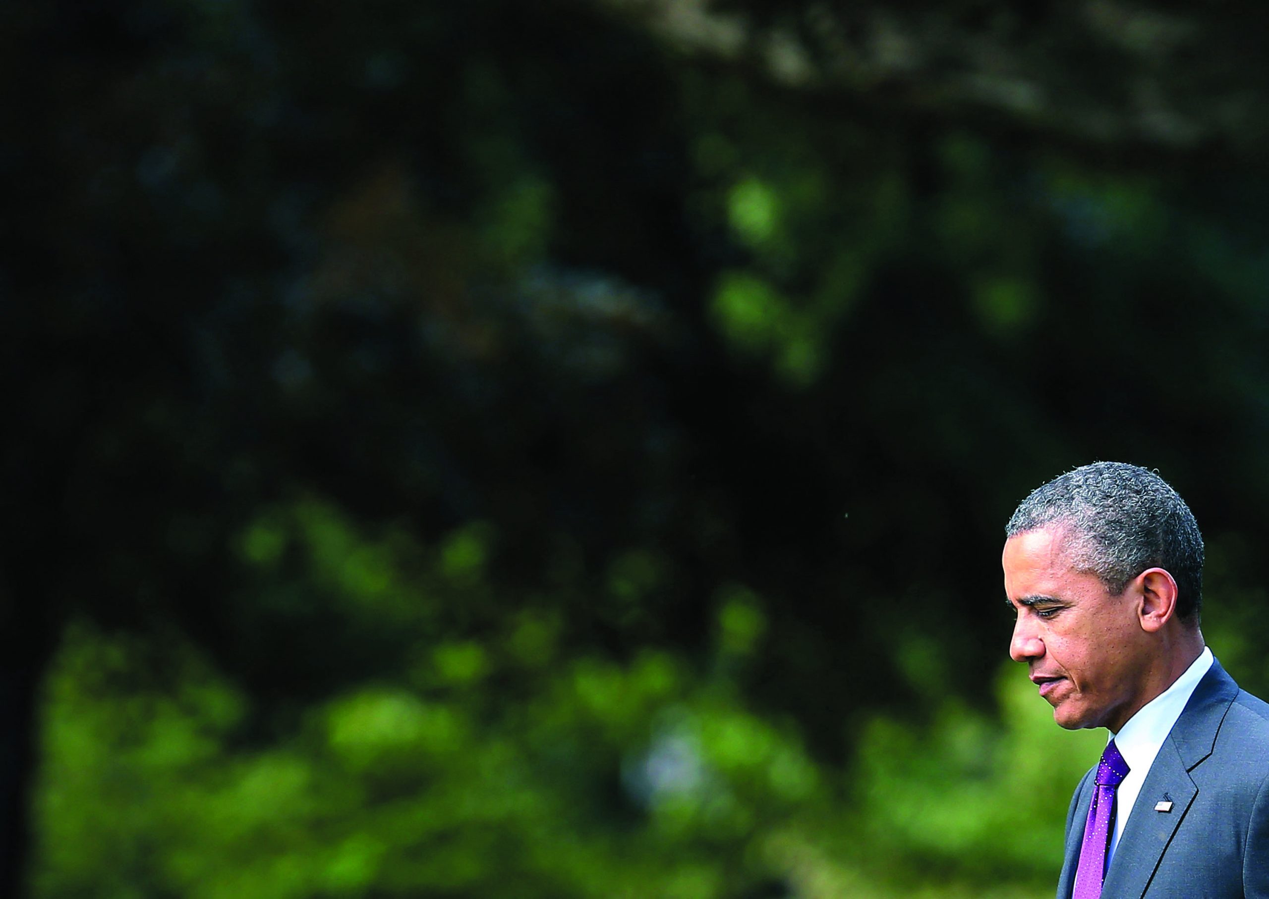 Michelle: Birthday boy Barack earned his gray hairs