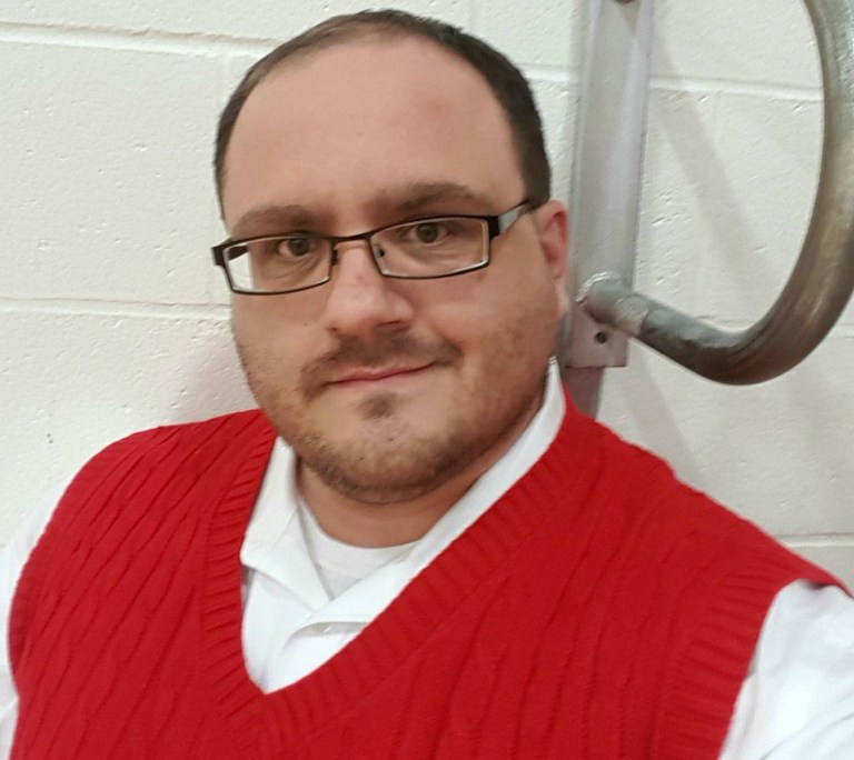 Ken Bone, the undecided voter best known for his mustache and red sweater, has a new look. (Screenshot)