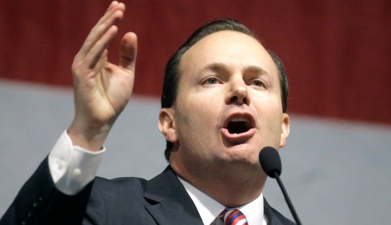 Sen. Mike Lee, R-Utah, said Thursday he'd be surprised if former FBI Director James Comey testified that he was pressured by President Trump to drop his Russia investigation. (AP Photo/Rick Bowmer)