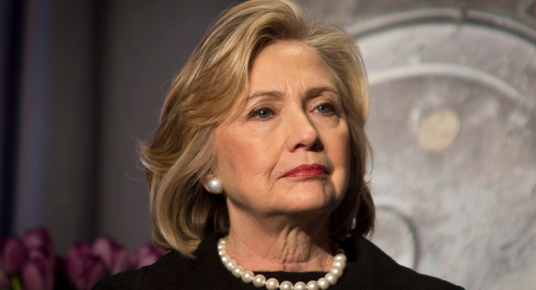 Americans describe their feelings toward Hillary Clinton differently in online and telephone surveys. AP Photo