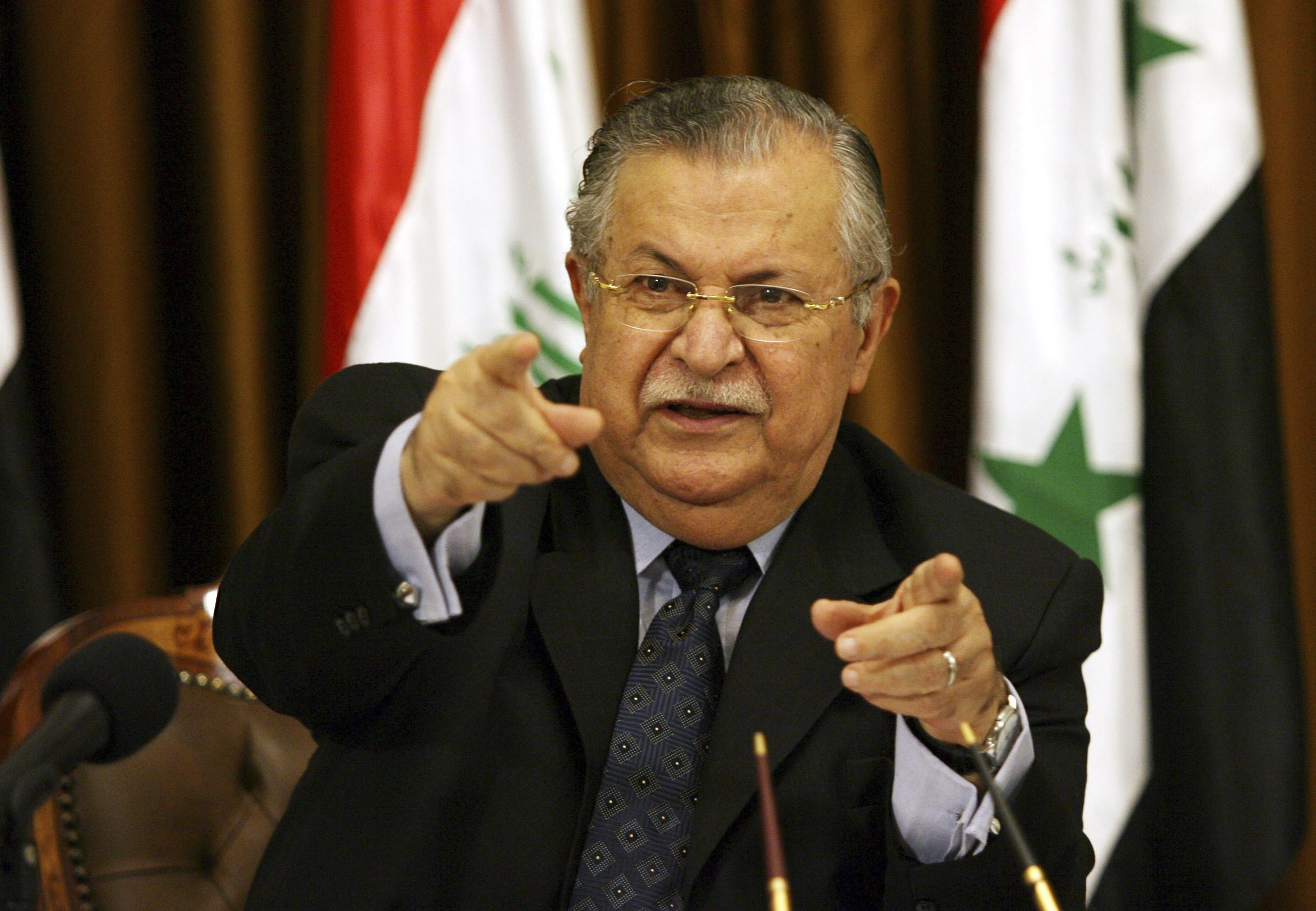 Iraqi President Talabani suffers a stroke