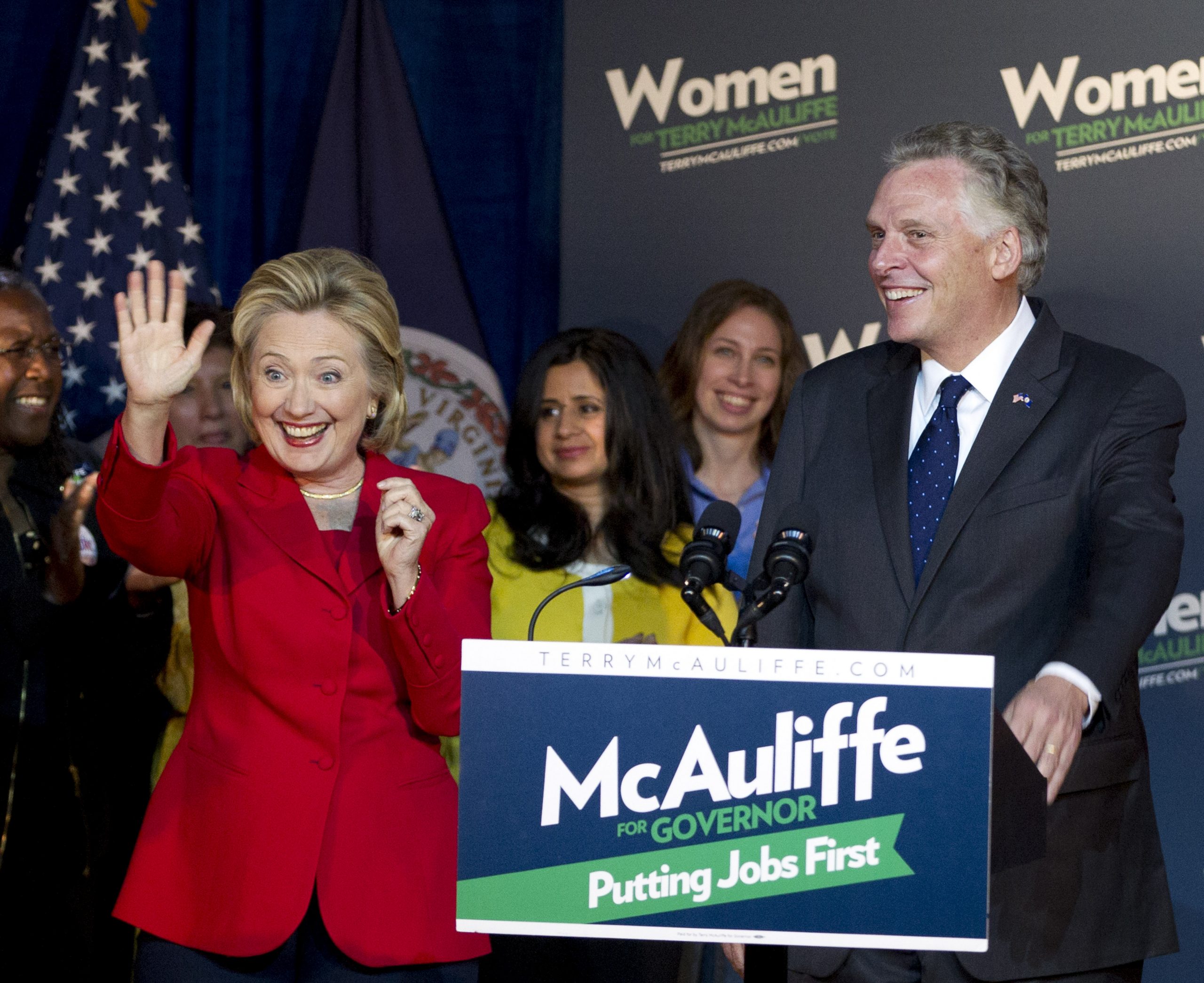 Presidential wannabes hit the campaign trail in Virginia governor’s race