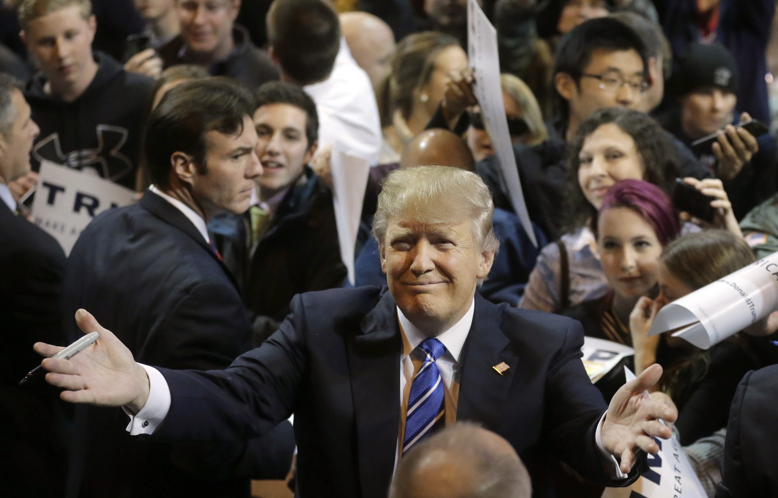 Trump won’t say no to independent run