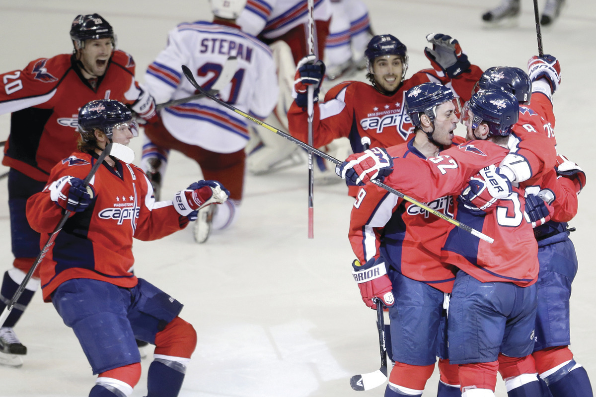 Capitals take the show on the road