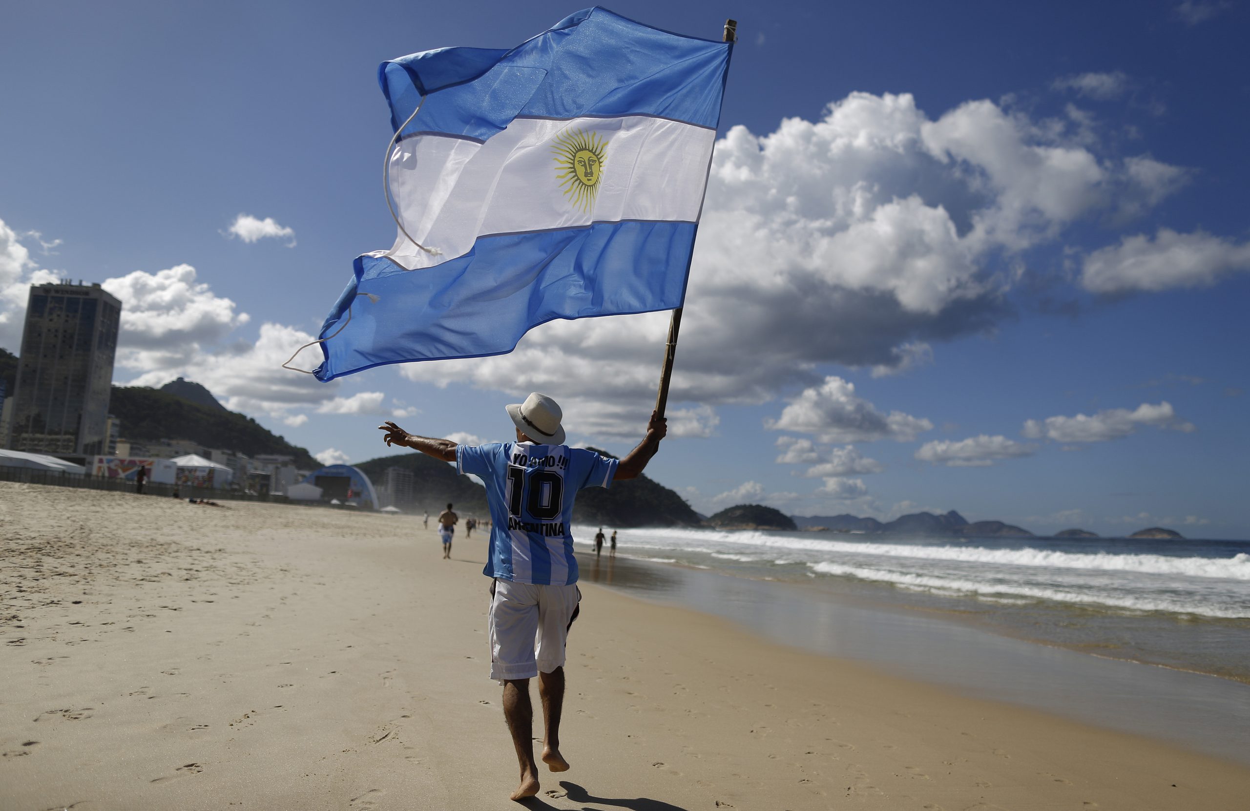 World Cup over, but some Argentines won’t go home