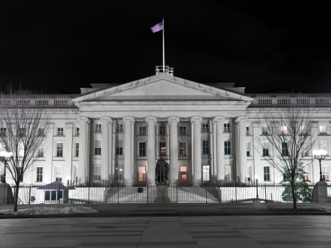 United States Treasury Building - Washington DC