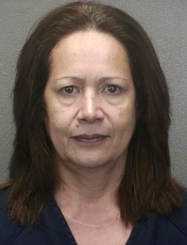   FILE - In this 2010 file photo provided by the Broward Sheriff's Office in Fort Lauderdale, Fla., Narcy Novack is shown. Novack, of Fort Lauderdale, is to be sentenced Monday, Dec. 17, 2012, at federal court in White Plains, N.Y., for her part in the murder of her millionaire husband and his mother in 2009. She faces decades, if not life, in prison. (AP Photo/Broward Sheriff's Office, File)  