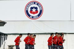 Chile miners seek to give boost to World Cup team