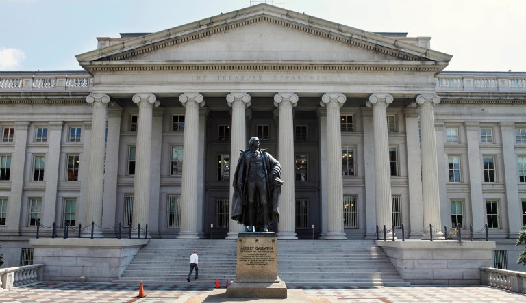 The Treasury Department's report on Russian oligarchs is not a sanctions list, however, many individuals on the list are subject to current U.S. sanctions. Parts of the Treasury report still remain unclassified. (AP Photo/Jacquelyn Martin, File)