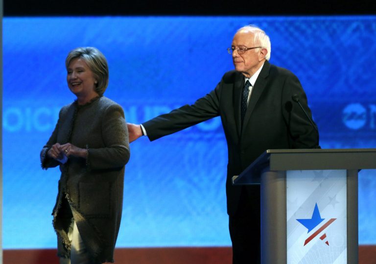 As of Jan. 11, Bernie Sanders still trails Hillary Clinton by about 13 points, whereas Barack Obama closed the gap to just five in the first 11 days of the year. (AP Photo)