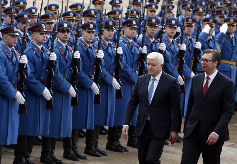 Montenegro's accession to NATO has bipartisan support in both chambers of Congress. (AP Photo/Darko Vojinovic)