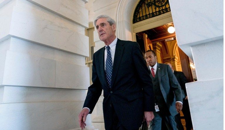 Robert Mueller, the special counsel probing Russian interference in the 2016 election, is using a grand jury in Washington as part of an investigation into potential coordination between the Trump campaign and Russia, according to a person familiar with the probe. (AP Photo/Andrew Harnik)