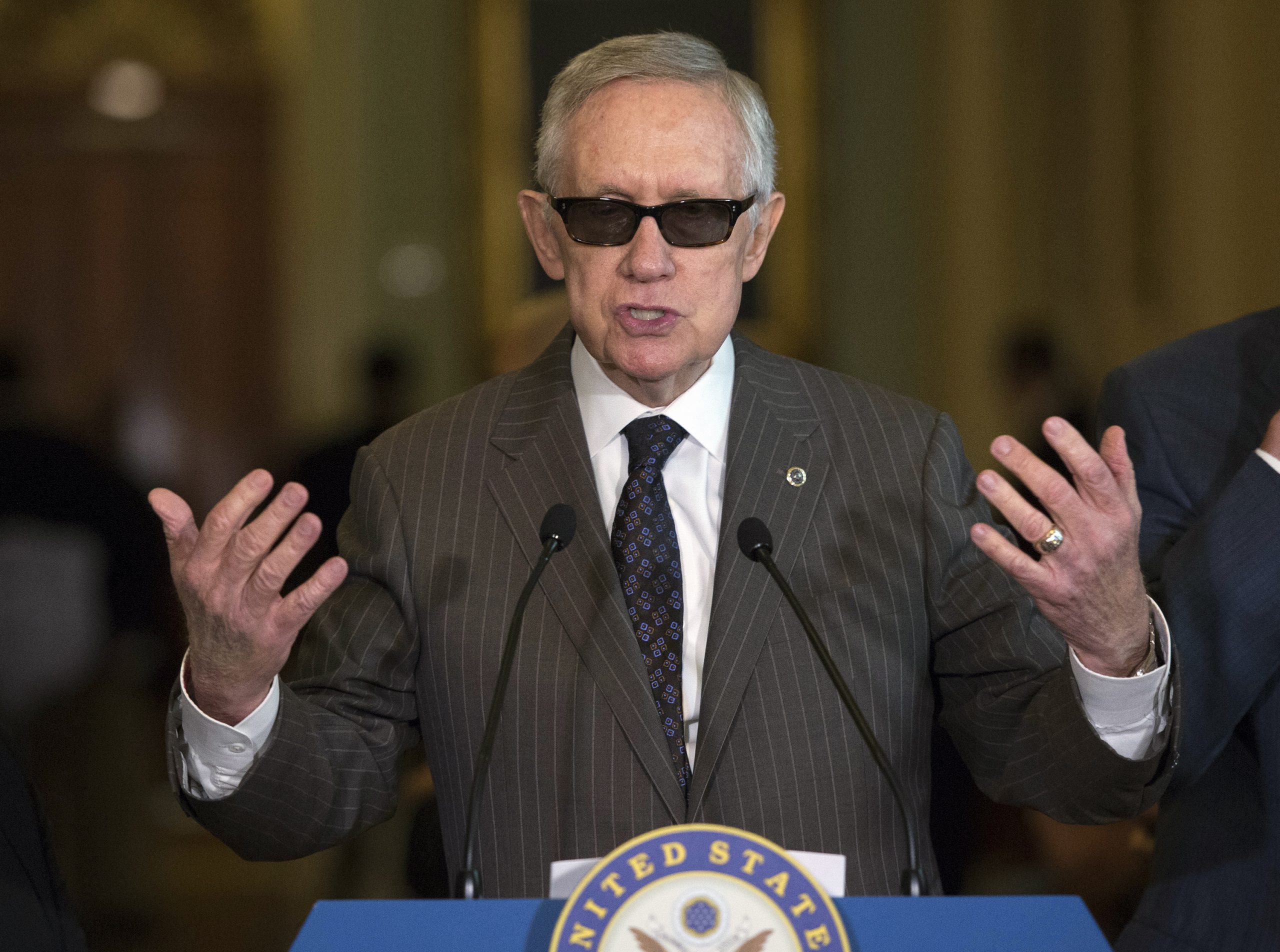 ‘Deliberate’ Reid still silent on Iran deal